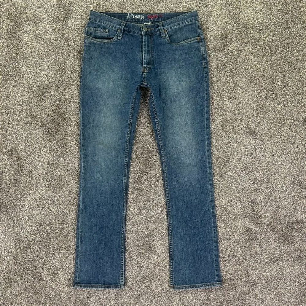 Altamont A. Reynolds Alameda Fit Mens Jeans Blue Denim 33x32 Skateboarding